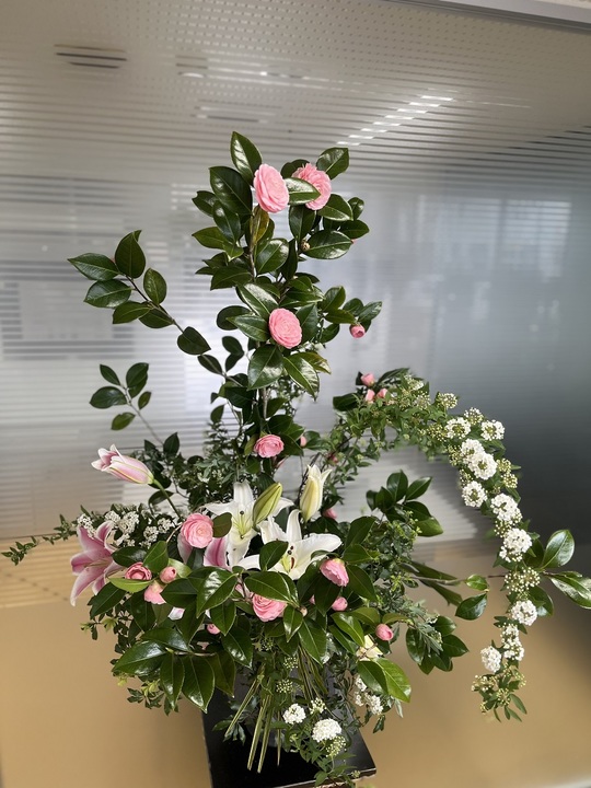 今月の装花🌸