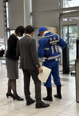 白バイ隊員・・・！？