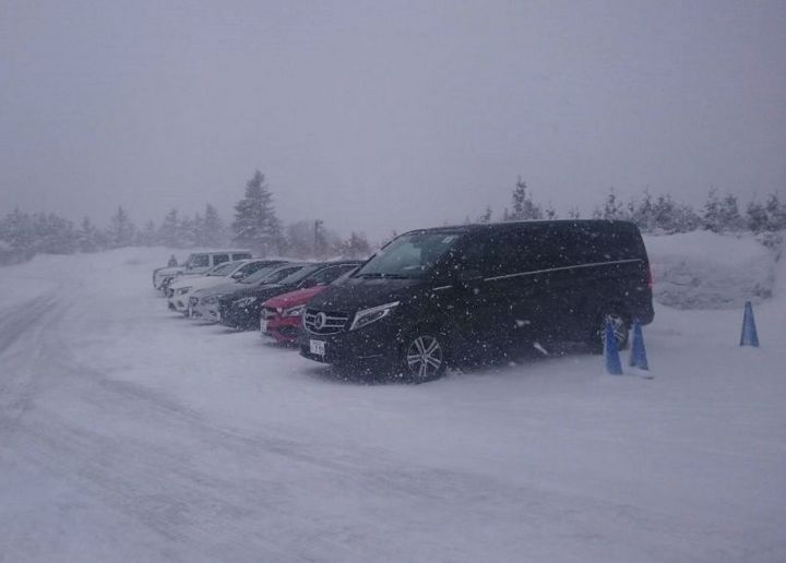 メルセデス・ベンツ　雪上試乗会 in札幌　レポート