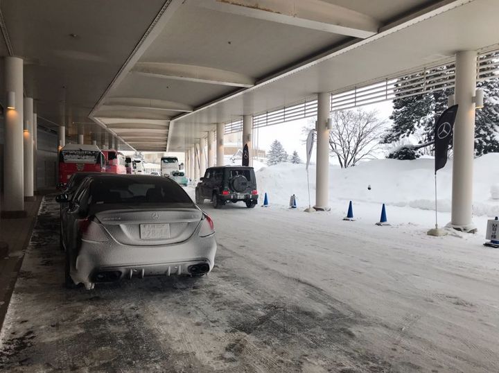 雪上試乗会の様子♪