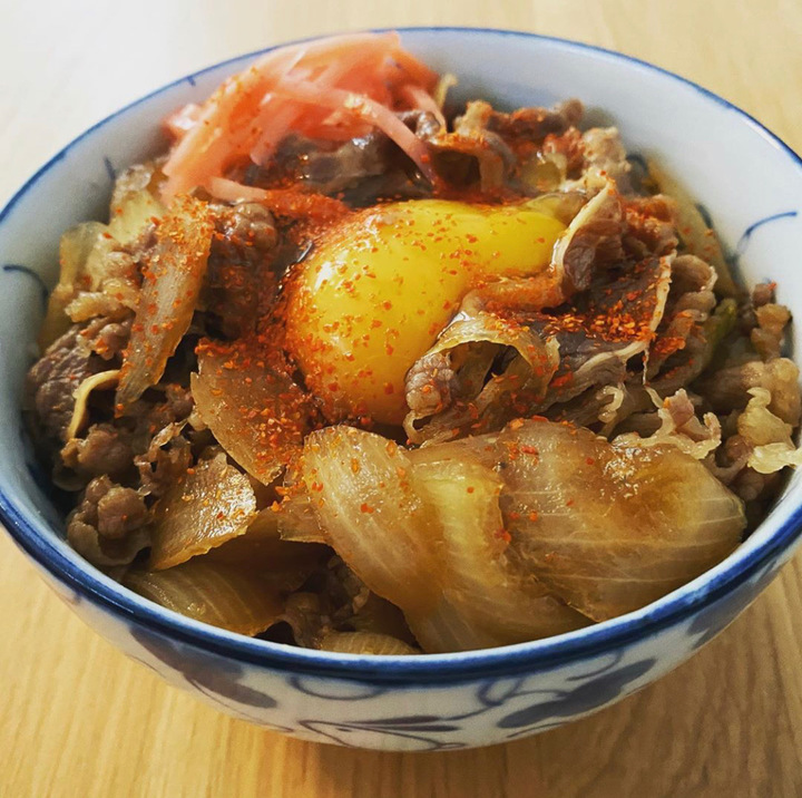 パパ牛丼♪